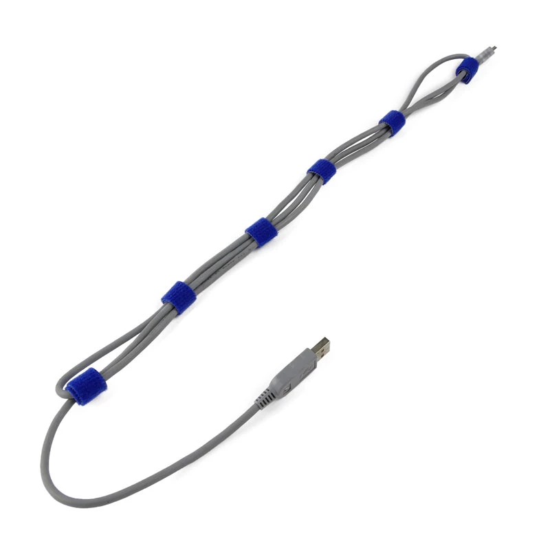 LABEL THE CABLE LTC PRO Roll Strap, kaksipuolinen tarranauha, 25 m keltainen
