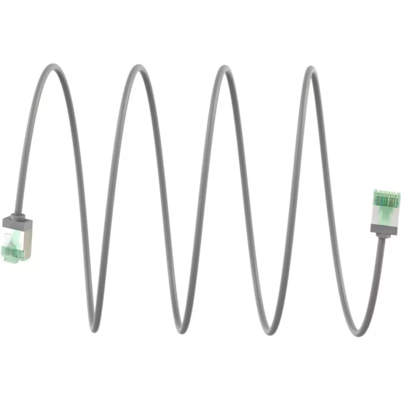Verkkokaapeli Goobay 74346 RJ-45 Cat8.1 1 m harmaa