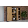 Topeshop OLIV 2D ANT/ART KPL kirjahylly
