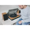 Lenco LS-300WD levysoitin ulkoisilla kaiuttimilla, puu