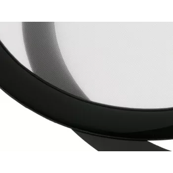 Pyöreä pölysuodatin DEMCiflex 200 mm — DEMCiflex DF0496, musta/valkoinen