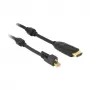 Videokaapeliadapteri DeLOCK 83731 Mini DisplayPort HDMI 3m musta