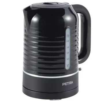 Sähköinen vedenkeitin Petra 1,7 l 3 kW musta