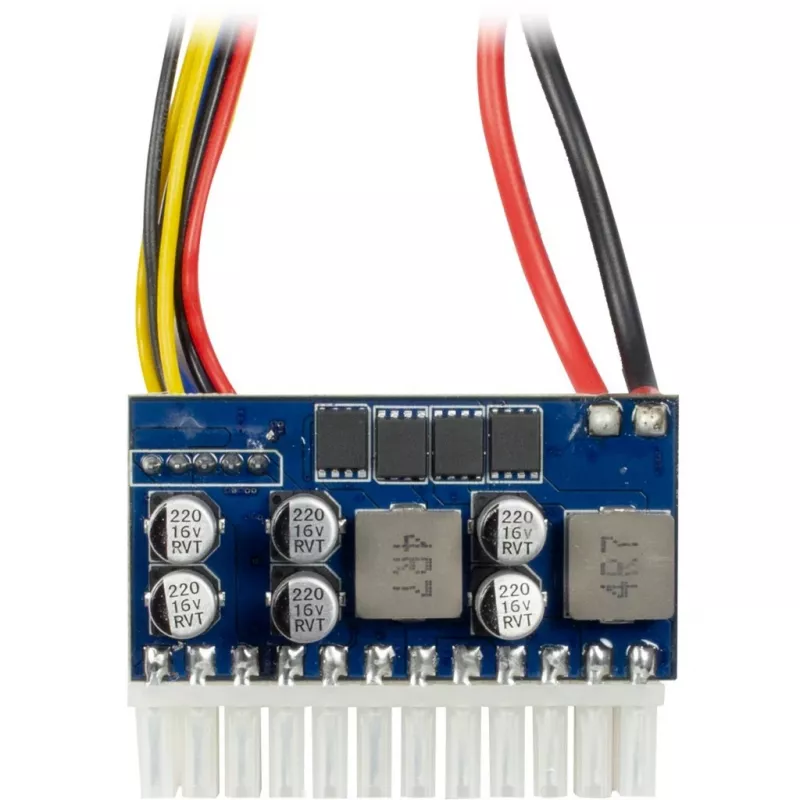 Virtalähde Inter-Tech 88882188 160 W 20-pin ATX musta