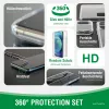Puhelinkotelo 4smarts 360° Starter Set läpinäkyvä 11,9 cm (4,7