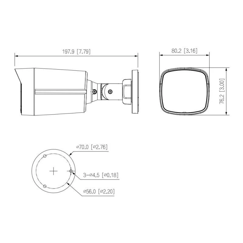 IP-kamera DAHUA IPC-HFW1239TL1-A-IL-0280B