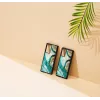 Suojakotelo iKins Samsung Galaxy Note 20:lle — Aqua Agate -kuvio