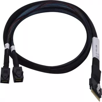 SAS-kaapeli Microchip Technology 2304900-R 0,8m SlimSAS MiniSAS HD