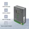 Qoltec, aurinko-MPPT-lataussäädin lämpötila-anturilla 20A 12V/24V LCD-näyttö 2 X USB