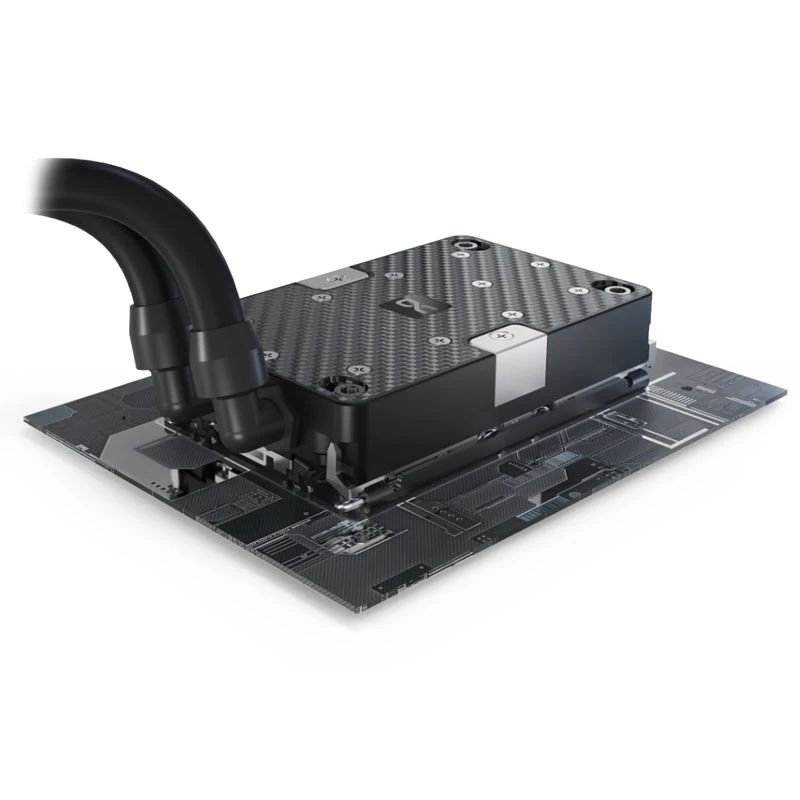 Vesiblokki Alphacool 13498 asetaali kupari musta hopea 75,5 x 118,5 x 20,5 mm