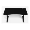 Arozzi Arena Medium pelipöytä ARENA-MEDIUM-PBK, 140 x 75,5 cm, koko pinnan peittävä mikrokuituhiirimatto, Pure Black