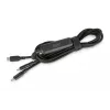 DIGITUS USB-C 2in1 -latauskaapeli 140W, USB-C 2×USB-C, 1,8 m, USB 2.0, musta