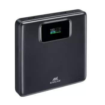 Virtapankki Rivacase VA1091 — 25800 mAh, kokonaislähtöteho 100 W, USB-liitännät