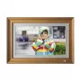 Kodak RWF-141 14,1 tuuman Wi-Fi-digitaalinen kuvakehys, 32 GB, puunruskea