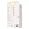 Baseus Crystal Shine kaapeli USB-Lightning, 2,4 A, 1,2 m (musta)
