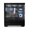 PC-kotelo CHRONIX V2 Mid Tower ARGB-tuuletin x3 musta