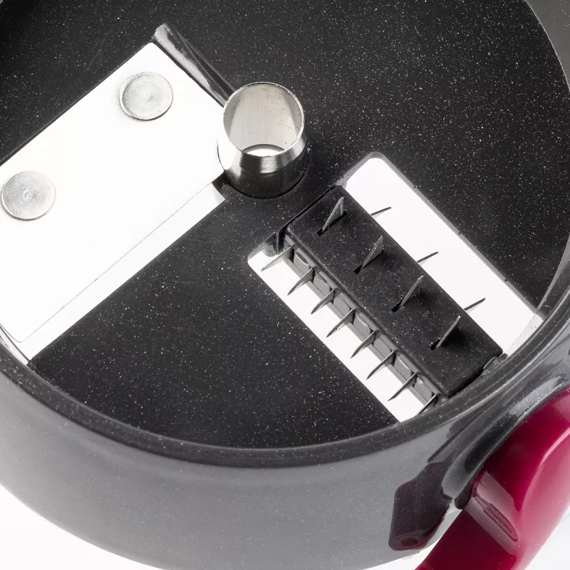 Käsikäyttöinen silppuri JATA HMAQ4508 musta pinkki ruostumaton terä