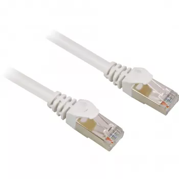 Verkkokaapeli Sharkoon RJ45 CAT.6 SFTP valkoinen 15,0 m