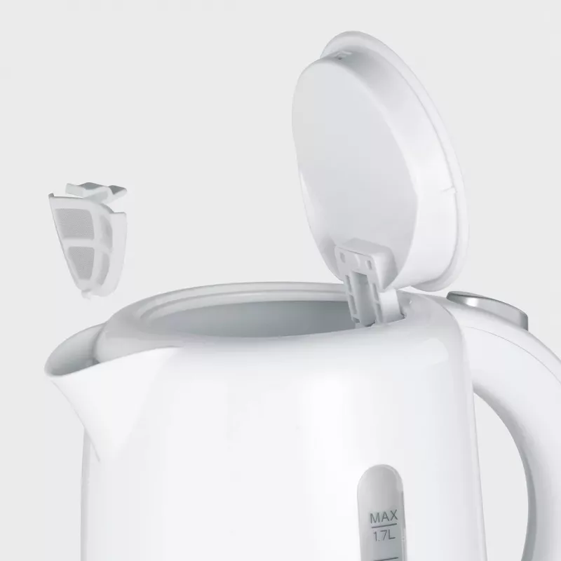 Severin WK 4325 vedenkeitin 1,7 L 2200 W valkoinen