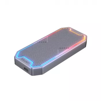 UNITEK SolidForce Spectrum SSD-kotelo harmaa M.2