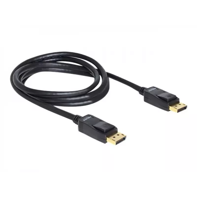 DisplayPort-kaapeli DeLOCK 82585 2 m musta