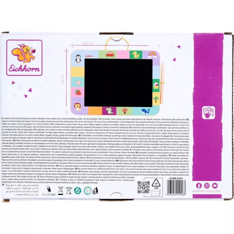 LCD-piirustustaulu, taitopeli