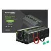 Auto-invertteri Qoltec Monolith 1200 W musta 12 V