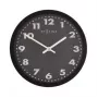 NeXtime kello 2906ma Mercure, Ø 25 cm, seinäkello, musta