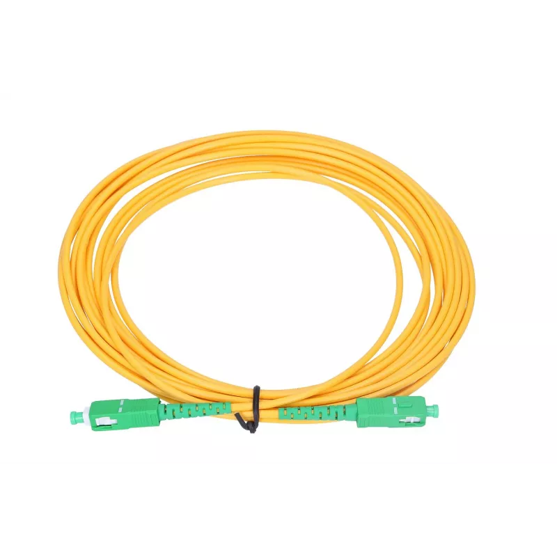 Kuitupatchkaapeli Extralink SC/APC–SC/APC Singlemode G.652D 3 mm Simplex, 1 m