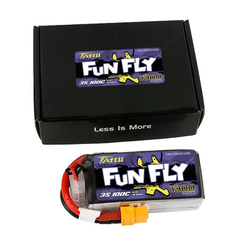 Akku Tattu Funfly 1300mAh 11,1V 100C 3S1P