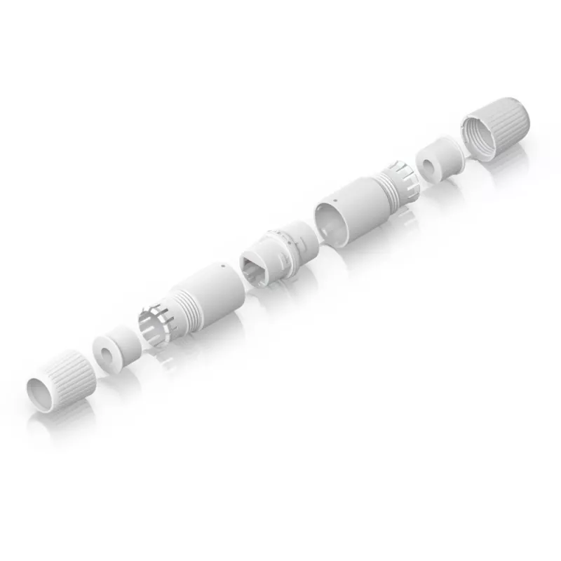 Ubiquiti UACC-RJ45-Coupler-C6A-Outdoor litteä valkoinen RJ-45 2 kpl