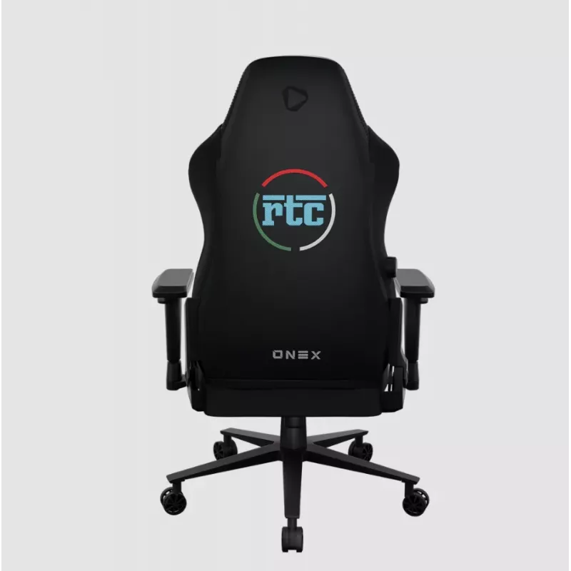 ONEX RTC ErgoGlide Alcantara pelituoli, musta