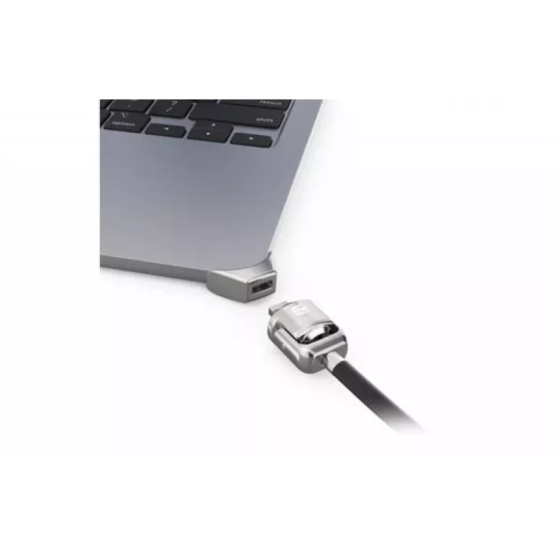 Compulocks Ledge MacBook Air 13 tuuman M2 ja M3 hopea kannettavan lukko