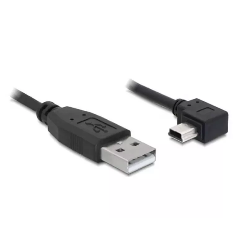 USB-kaapeli DeLOCK 82684 USB 2.0 5m USB A Mini-USB B musta
