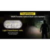 Nitecore UT27 MCT musta, keltainen otsalamppu-LED