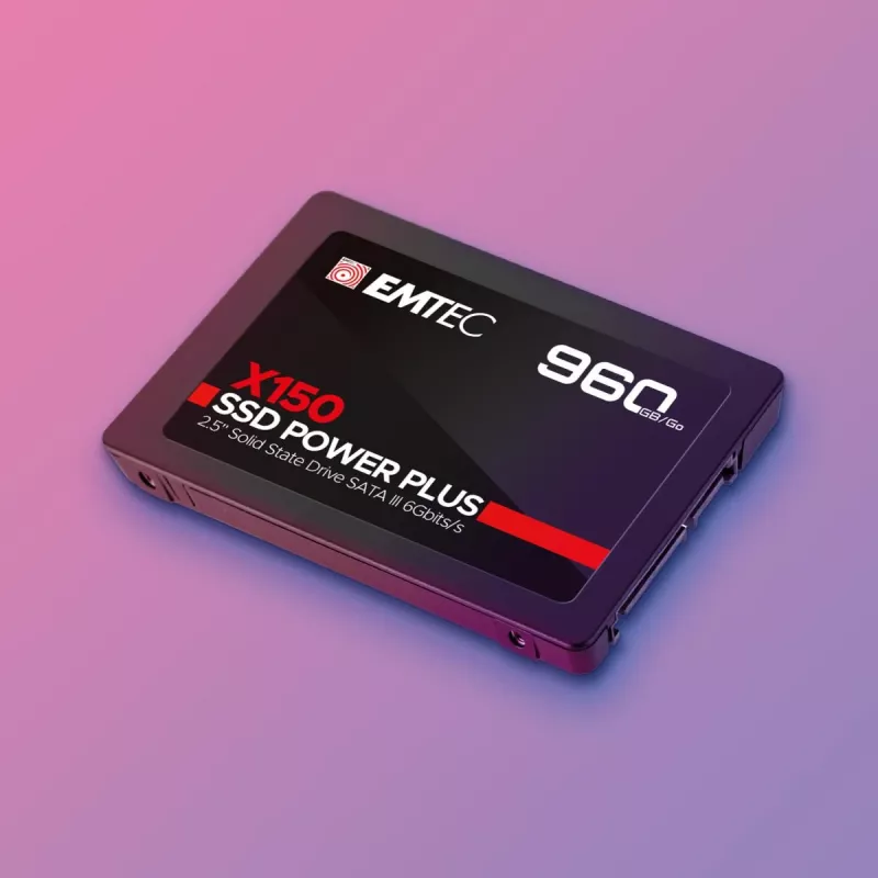 SSD-kiintolevy Emtec X150 4 TB 2,5 inch SATA III 3D NAND malli ECSSD4TX150