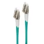 Kuitukaapeli ALOGIC 1 m LC-LC 10G multimode duplex LSZH 50/125 OM3