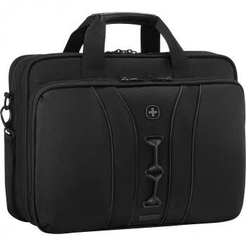 Kannettavan tietokoneen suojakotelo Wenger Legacy musta Series 16 tuuman - sopii jopa 40,6 cm, musta
