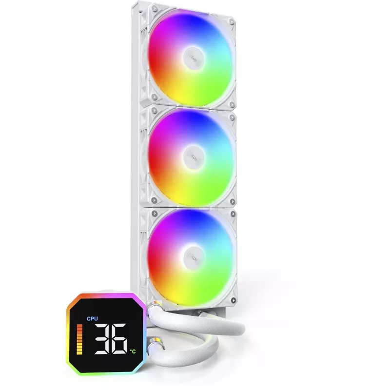 CPU-jäähdytin MULTI-SOCKET valkoinen/HYPERFLOW DIGITAL 360 MONTECH