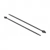 Helmikaapeliside DeLOCK 19568 P 150 x L 2,4 mm musta 100 kpl