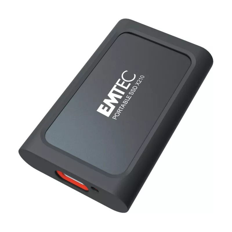 Emtec X210 ELITE 2 TB USB Type-C 3.2 Gen 2 (3.1 Gen 2) musta, punainen
