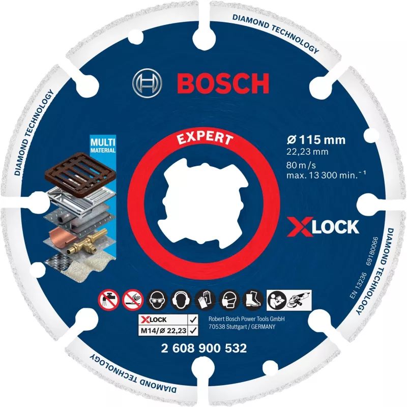Bosch 2 608 900 532 kulmahiomakoneen lisävaruste katkaisulaikka