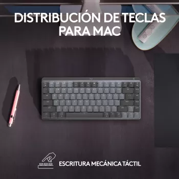 Logitech MX Mechanical Mini langaton näppäimistö Tenkeyless Bluetooth