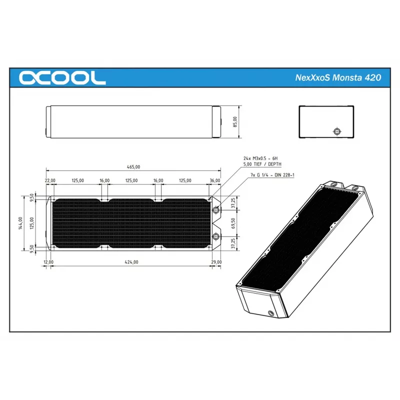 Jäähdytin Alphacool NexXxoS Monsta