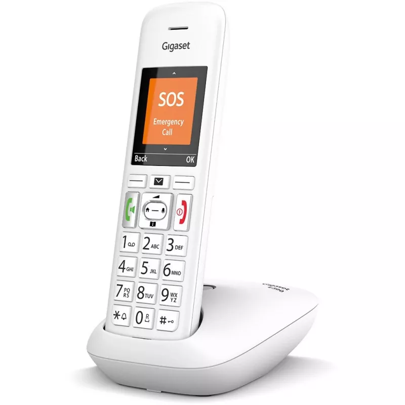 Analoginen/DECT-puhelin Gigaset E390
