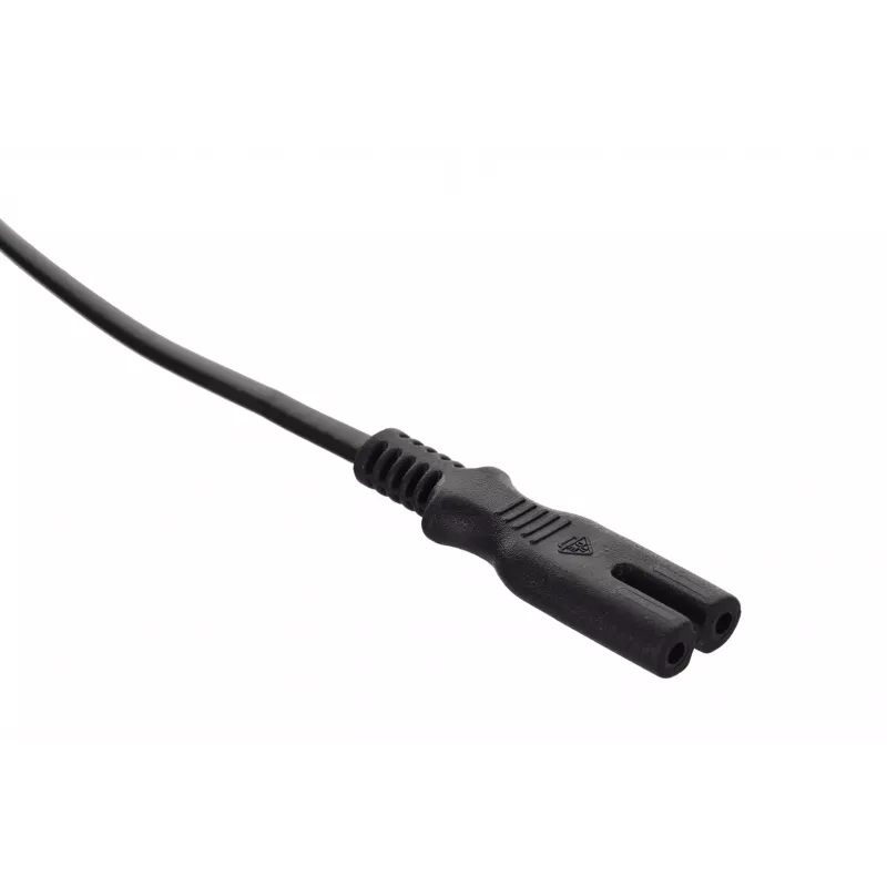 Savio CL-100 virtakaapeli musta 1,8 m IEC tyyppi E (3,4 mm, 3,1 mm) IEC C7