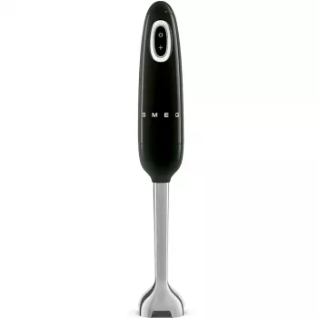 Sauvasekoitin Smeg HBF03BLEU — 700 W käsisekoitin, 1,4 L astia, ruostumaton terä, musta