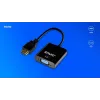Savio adapteri HDMI-VGA AK-75
