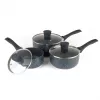Russell Hobbs Nightfall Stone kattilasarja 3-osainen 16/18/20 cm tarttumaton