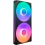 NZXT F280 RGB Core 140mm ARGB PWM 2 kpl pakkaus musta